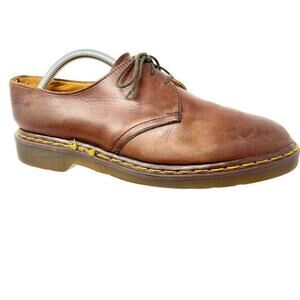 Dr. Martens 1461 Chicago Redish Brown Leather Men's Size 9 Oxford Shoes Lace Up